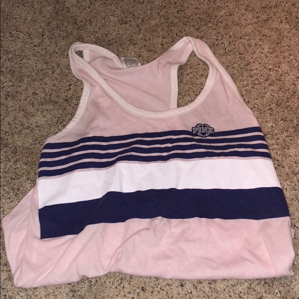 2 PINK tank tops! Workout/athletic